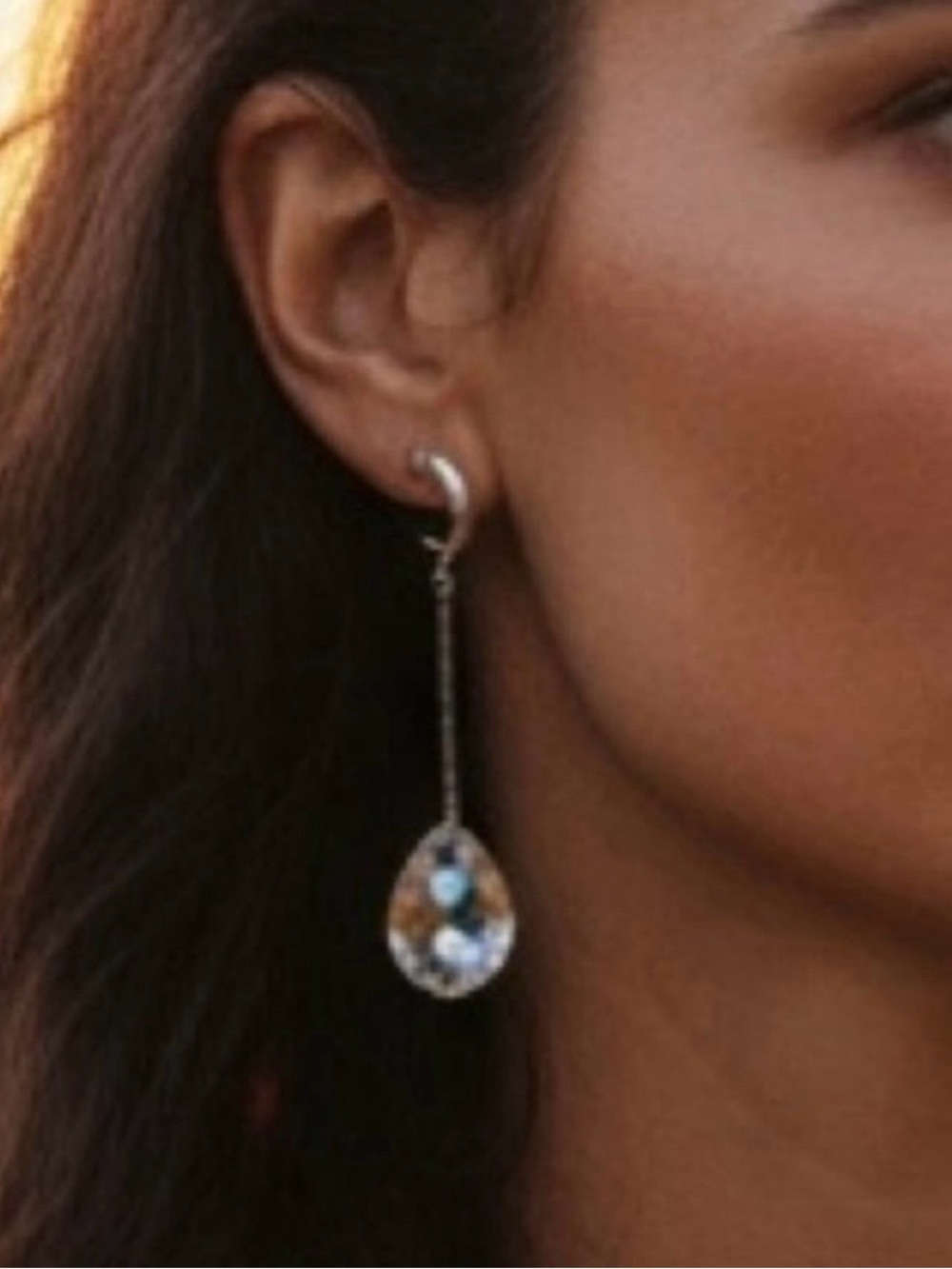 Swarovski Crystal Drop Earrings